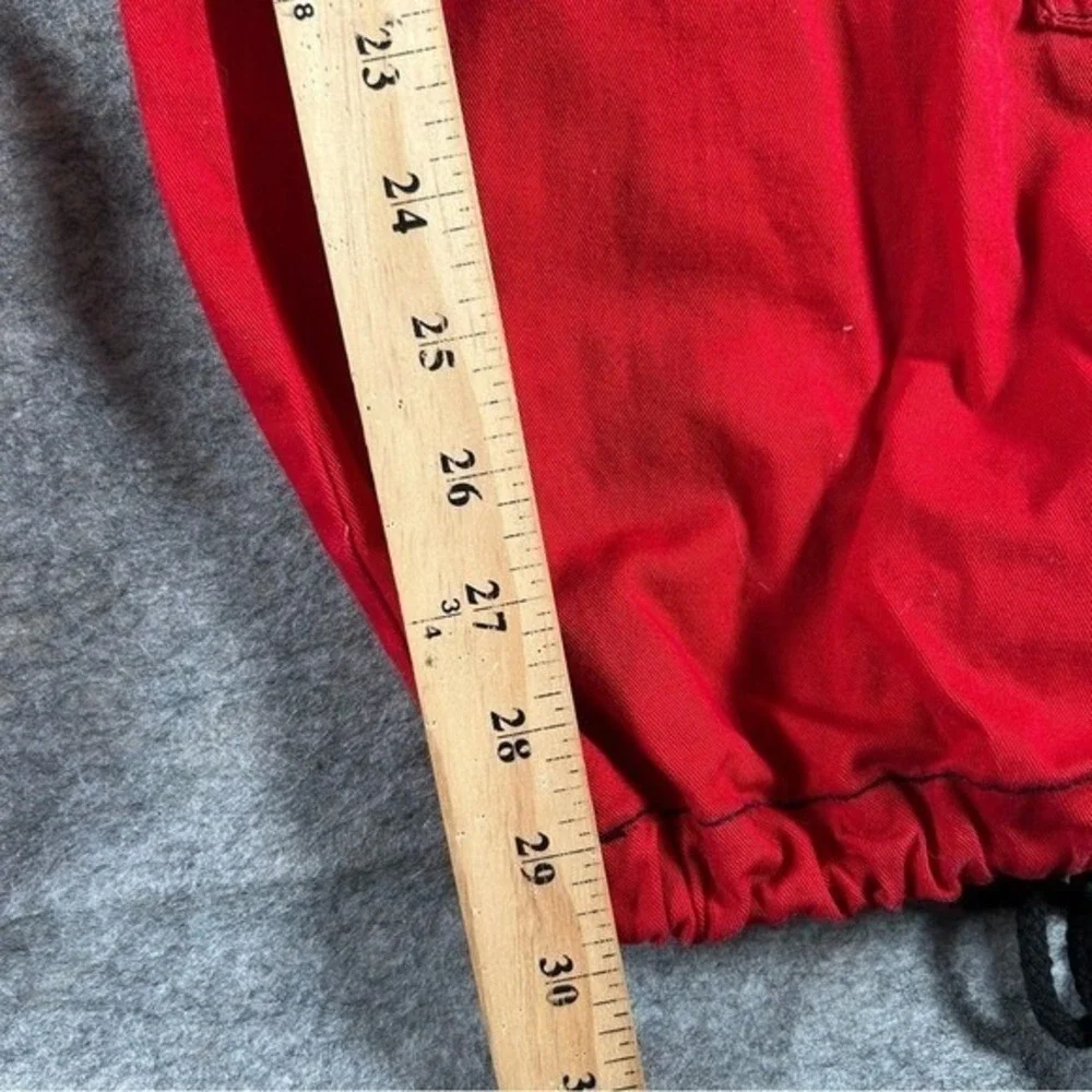 Tripp NYC Pants Mens Large Red Y2K Baggy Cyber Mall Goth Emo Skulls Grunge 2000s